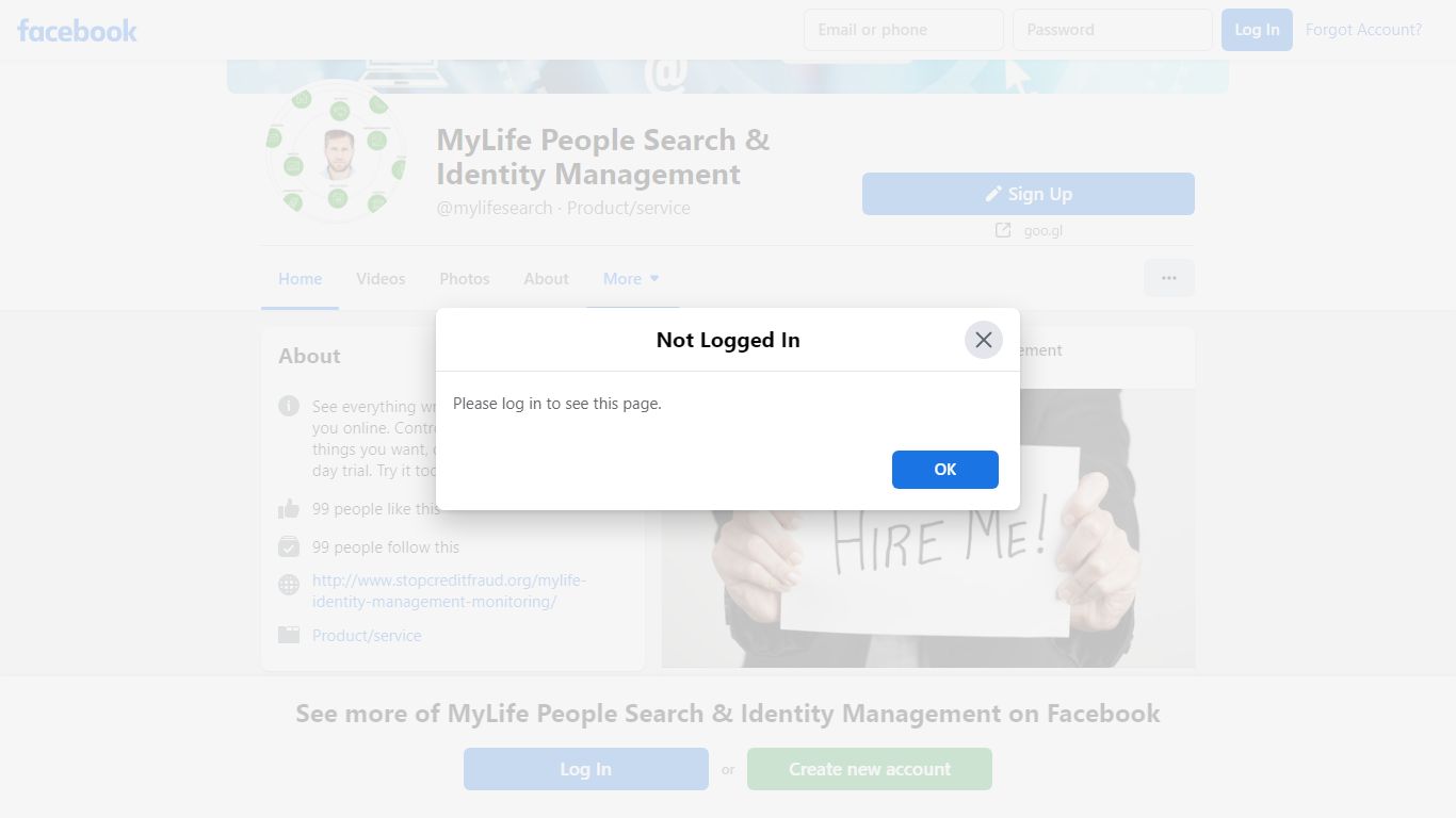 MyLife People Search & Identity Management - Home | Facebook